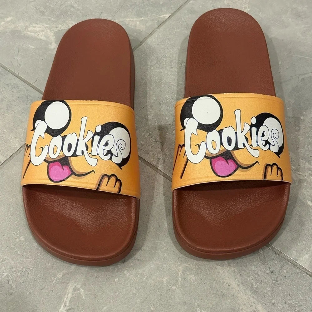 NEW Cookies (Inspired) Slides Size - 42( Men’s Size 9)